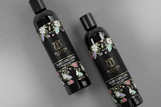do modern cosmetic label design and packaging design