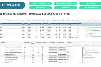 setup smartsheet automation, dashboards and reports