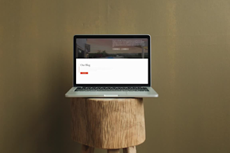 create a wix landing page