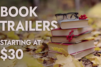 create an amazing short video to promote your books