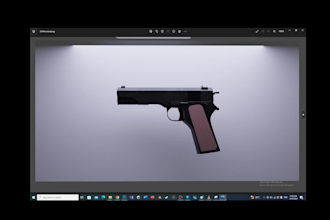 design 3d props, game assets, objects, items and rendering
