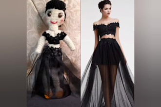 make custom dolls, logo, flowers, cards with quilling work