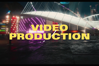 produce a commercial ad video for your business