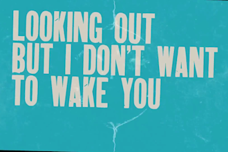 create an animated lyric music video for your song