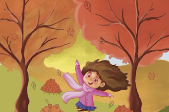 make a children book illustration for you