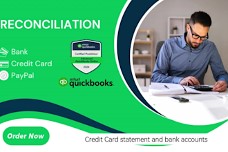 do paypal, credit card and bank reconciliation in quickbooks online