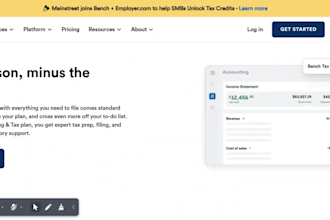 design responsive bookkeepers website finance tax and accounting website