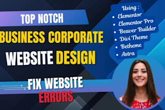 design responsive wordpress website divi theme astra betheme divi builder expert