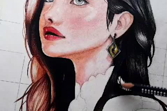 do custom hand drawing , pencil sketch for your channel