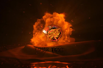 make cinematic gaming logo reveal opener