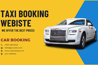 design a wordpress,user friendly car or taxi booking website