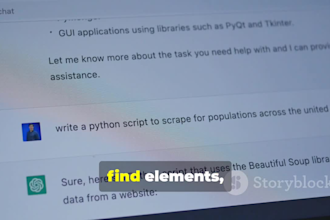 create selenium bot and web scraper in python