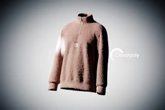 3d animation, mockup for your hoodie and clothing 3d fashion animation 3d tshirt