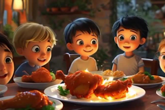 create 3d animated kids videos