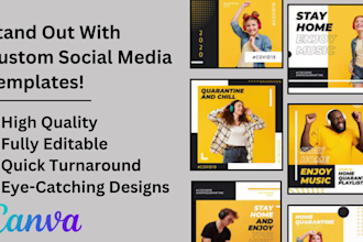 design creative instagram posts and stories