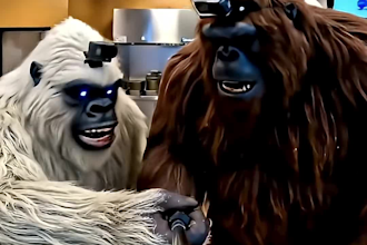create ai cinematic trailers short films veo3 bigfoot 4k talking animals videos