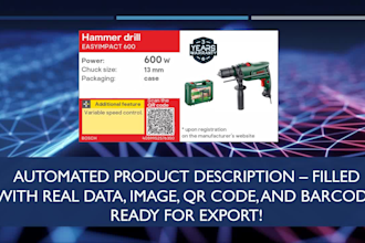 automate graphic designs from excel data and image folders