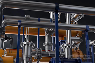 do 3d industrial mechanical animation 3d factory machine layout 3d industrial 3d