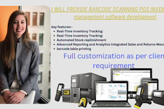 provide barcode scanning inventory management software