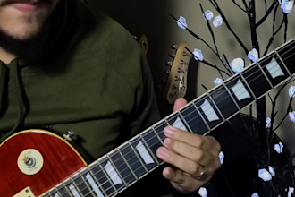 do electric guitars for your song