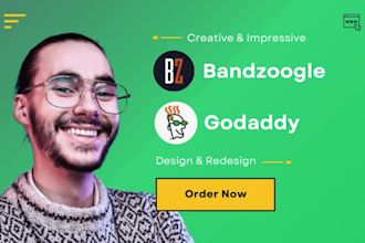 music dj website design bandzoogle store website design dj band godaddy redesign