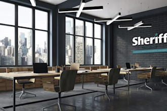 design custom google meet zoom virtual background for business office webinars