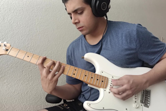 record electric guitar for your project