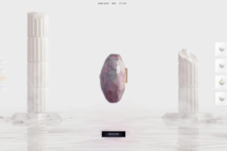 threejs interactive 3d animated website 3d animated webflow website 3d gsap r3f