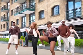 do shuffle dance, afro beat dance, african dance, group dance, kid dance
