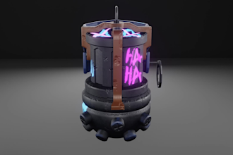 create a 3d model for you for a low poly game