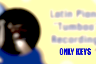 record an exciting latin piano tumbao for your song