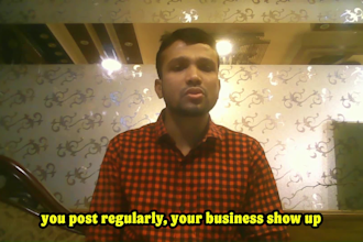 managed google my business monthly gmb post for map ranking