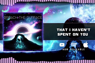 make a visualizer video for your metal song