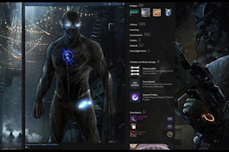 design steam capsule, game art, game UI, and game posters for games marketing