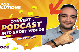 create viral short clips from your podcast or video content
