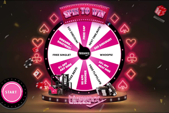 make lucky wheel spinning, wheel of fortune web app