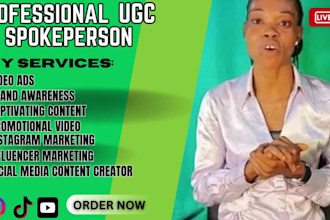 create ugc video, ad content for your social media, promotional video content