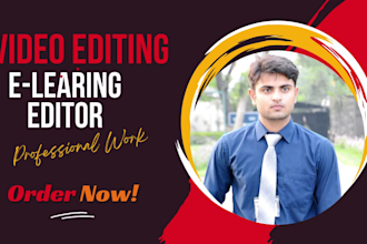 do editing of educational and business videos