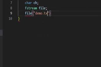 do c plus plus programs with functions and file handling