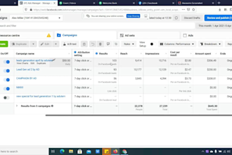 set up an automated facebook marketing for your fitness training course