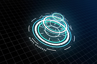 design amazing 2d, 3d hud animation for you