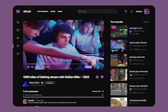 build live streaming app, video streaming app, streaming app, music app