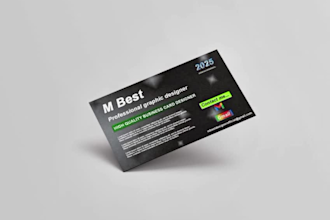 design high quality business card