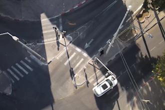 create 4k drone videos in any city in israel