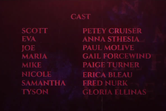 do title animation and cine credit for you