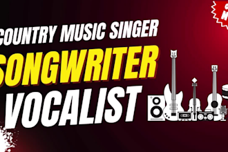 be your top country music producer singer songwriter vocalist