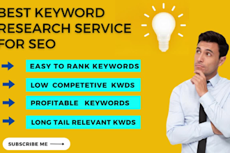 do best low competetive keywords research for your niche ranking top on google