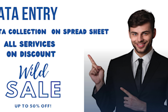 do data entry service