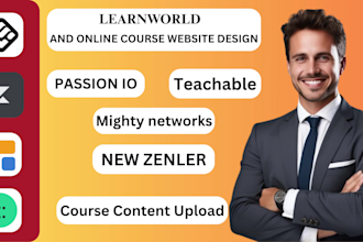 build learnworlds website passion io app kajabi new zenler online course website