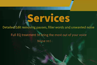transform your podcast with professional editing and fast turnaround